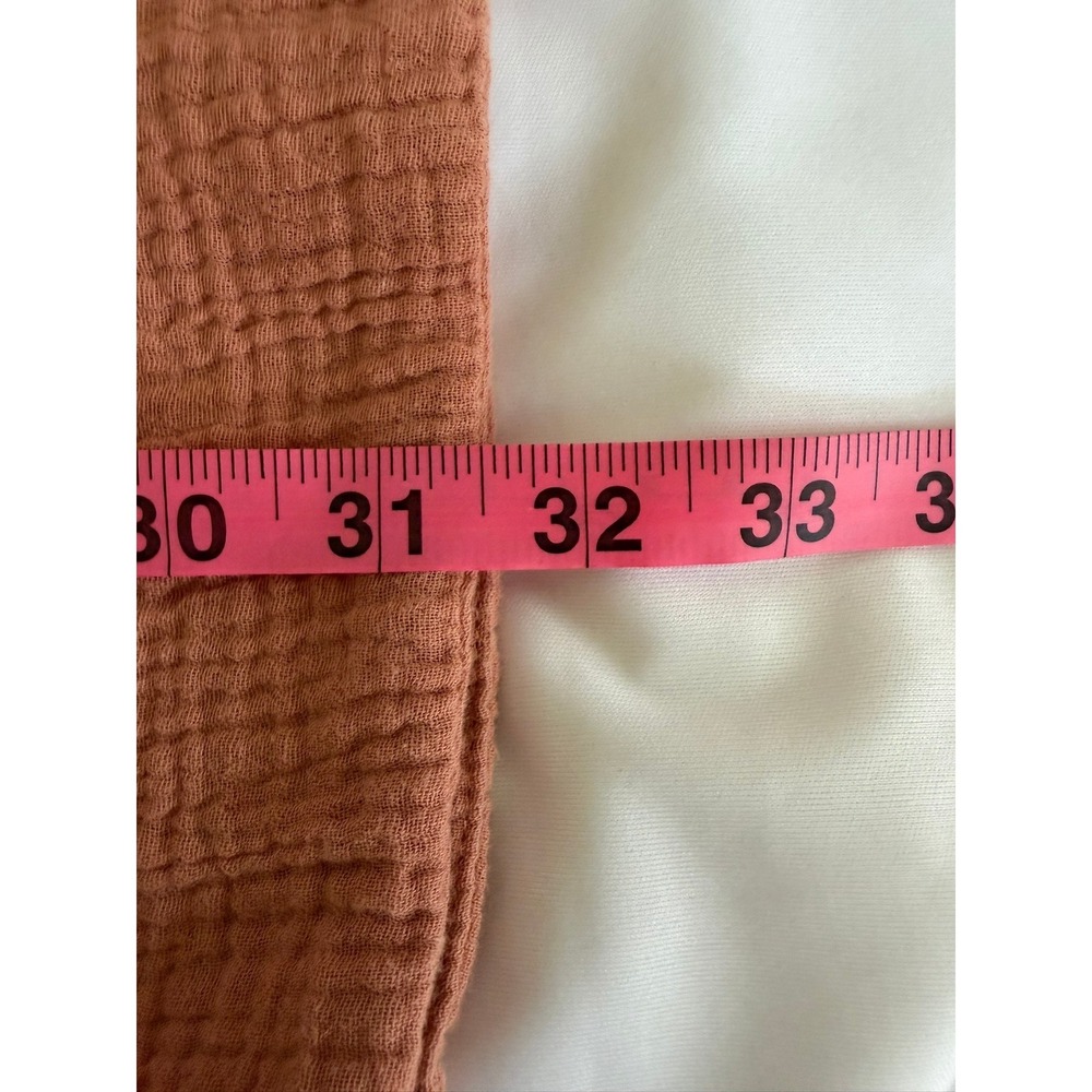 Anthropologie By Anthropologie Taylor Puff-Sleeved Tunic Dress Rose XS - Picture 10 of 10